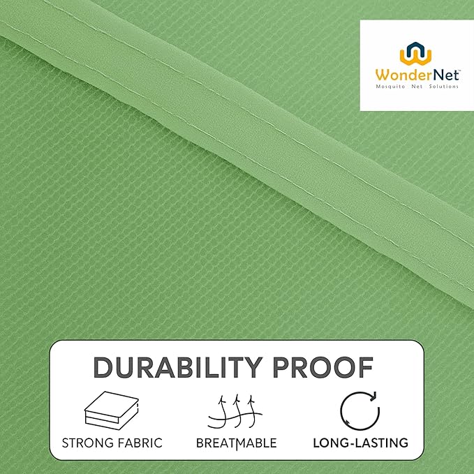 Desi Mosquito Net / No zipper/ No Door