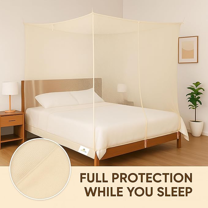 Desi Mosquito Net / No zipper/ No Door
