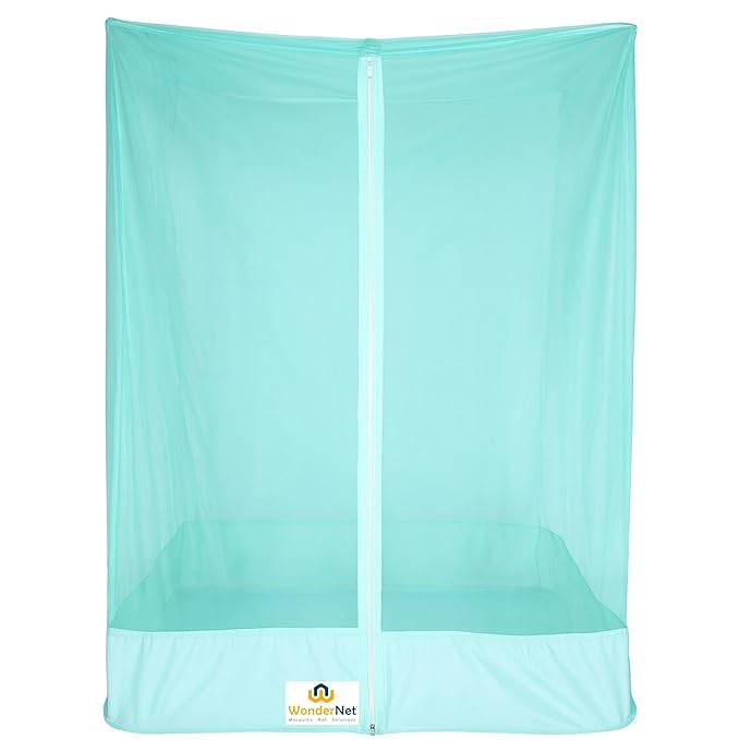 Desi Mosquito Net with Double Door with double handle Zipper