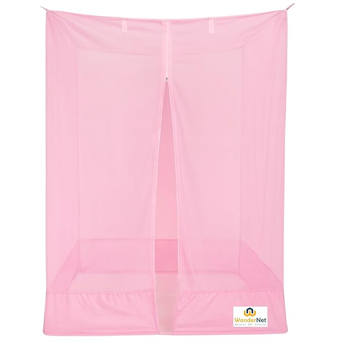 Desi Mosquito Net with Double Door with double handle Zipper