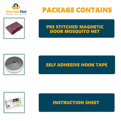 Door Curtain Magnetic Mosquito Net for all doors