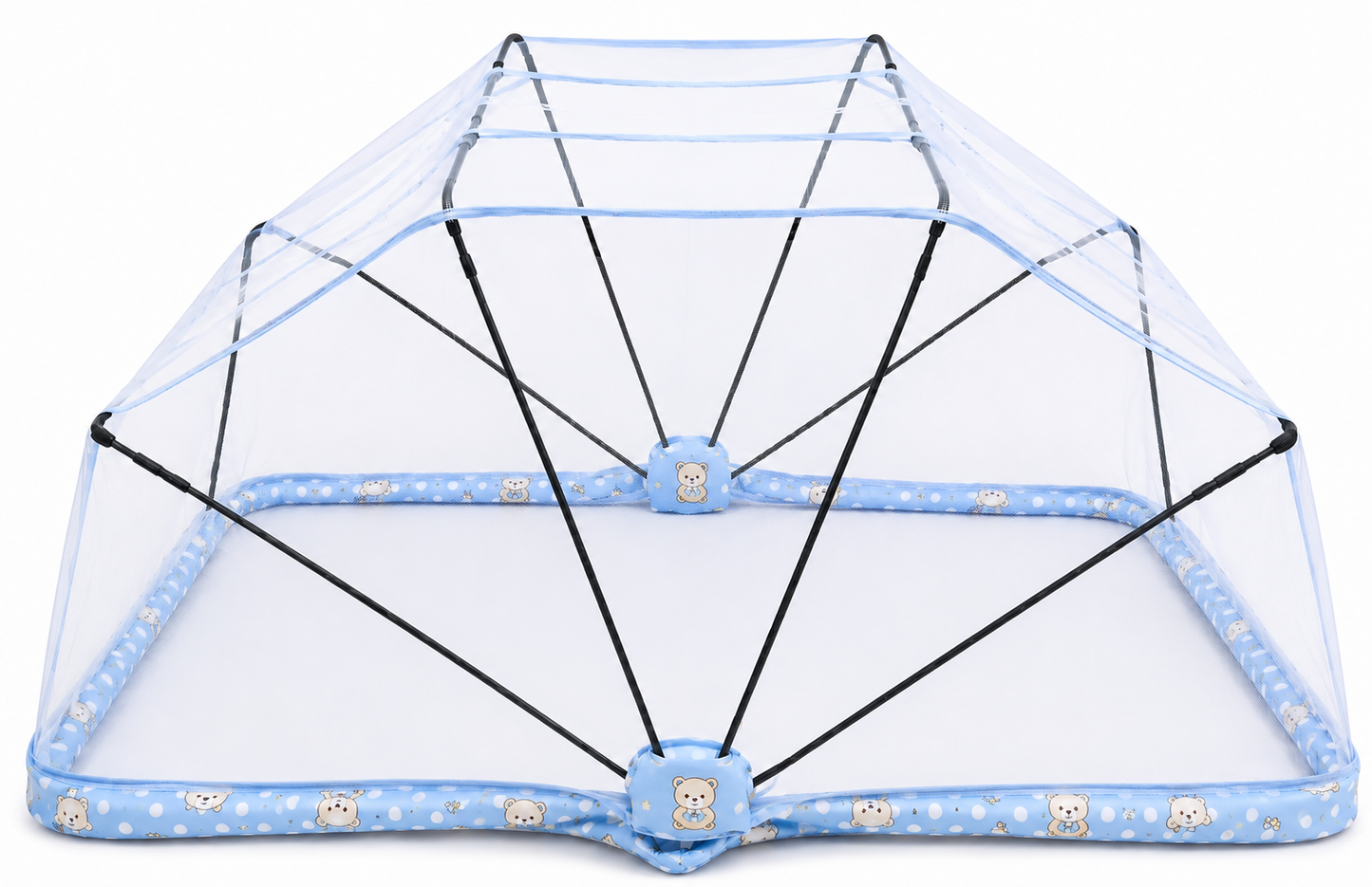 WonderNet Baby Mosquito Net: | Easy to Setup | Easy to Fold | Easy to Store | Easy to Carry |