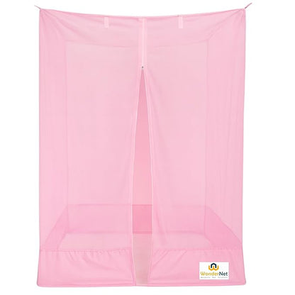 Desi Mosquito Net with Double Door with double handle Zipper